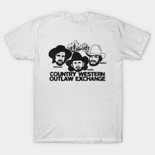 Country Western Outlaw Exchange T-Shirt